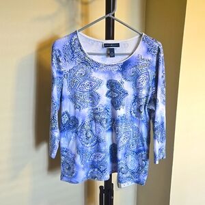 Ladies L/S Top.  Sz. XL. Brand Karen Scott.